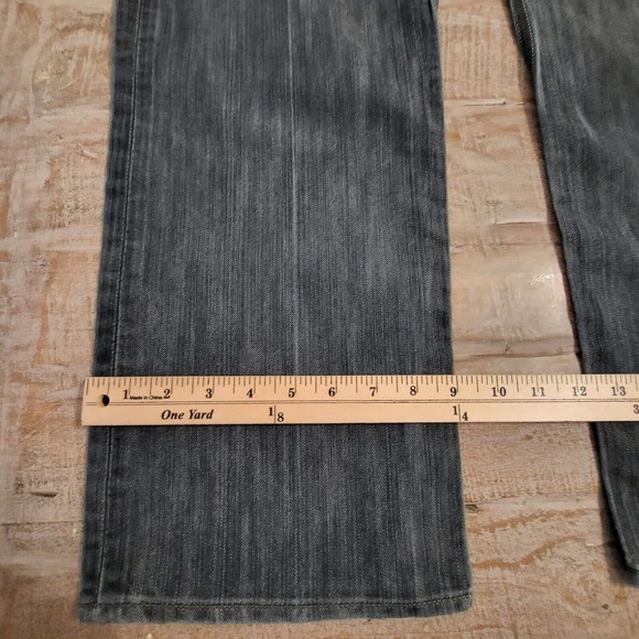 Levi's Mens 514 38 x 30 Blue Denim Dark Wash Slim Straight Leg Jeans - Picture 5 of 10